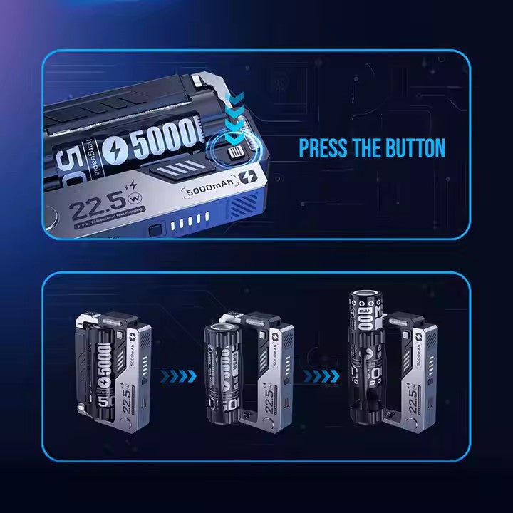 Travel Friendly 22.5W Fast Charging Power Bank – Compact Portable Mini Charger