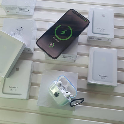 Pods Pro 2 + 10,000 mAh MagPack + Cover. Type C. 100% working noise cancellation. Top quality with 1 Yr Warranty