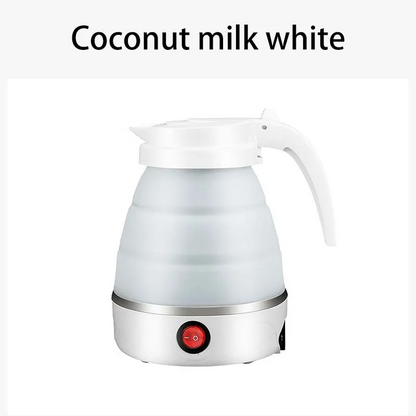 Portable Travel Outdoor Hotel 600ML Fast Electric Kettle – Foldable & Compact Travel Water Boiler