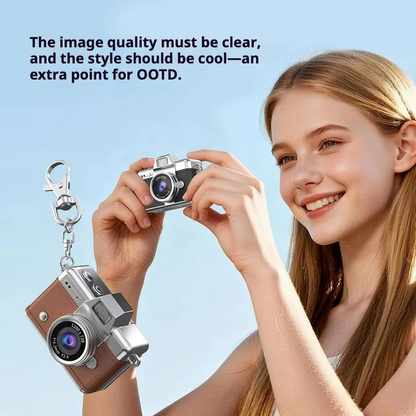 Pocket 720P Anti-Shake Vlog Camera – Mini Portable Video Recorder