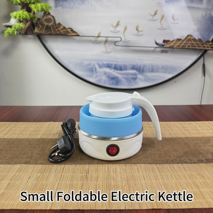 Portable Travel Outdoor Hotel 600ML Fast Electric Kettle – Foldable & Compact Travel Water Boiler