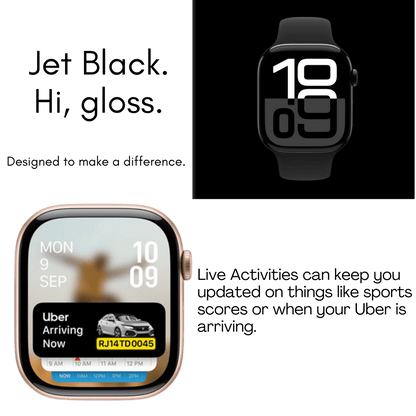 iWatch Series 10 Smartwatch 46mm GPS + Cellular Smartwatch | Titanium Case | OLED Always-On Retina display